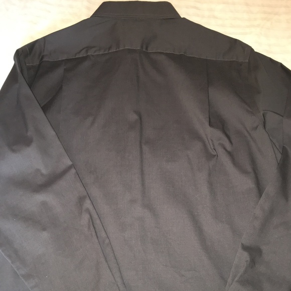 Croft and Barrow Mens Dress Shirt Grey Wrinkle Fr - Picture 4 of 4